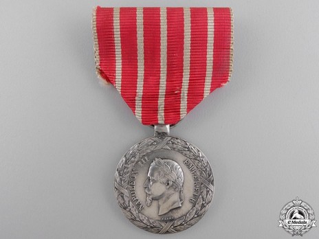 Silver Medal (stamped "BARRE") Obverse