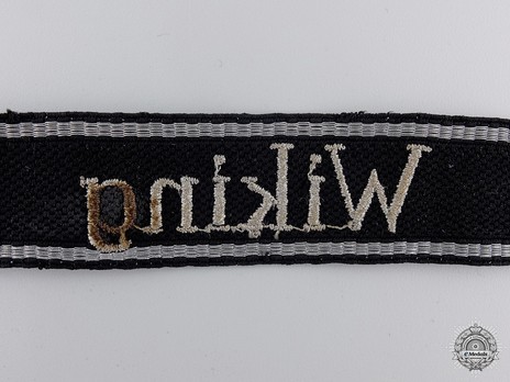 Waffen-SS Wiking NCO/EM's Cuff Title (BeVo-like-1 version) Reverse