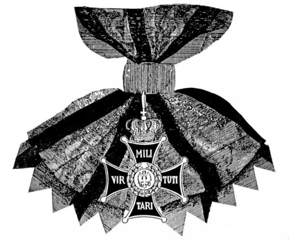 Order of Virtuti Militari, Type II, Grand Cross Obverse