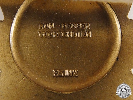 Bronze Medal (stamped "F.S.INV.") Reverse Detail