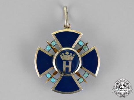 Ladies Order of the Star of Brabant, Cross of Honour Reverse