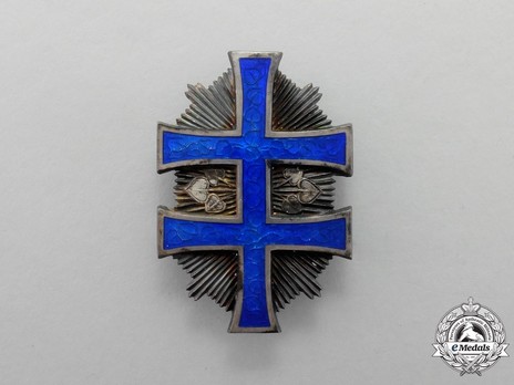 Order of the Military Victory Cross, Type II, III Class Obverse