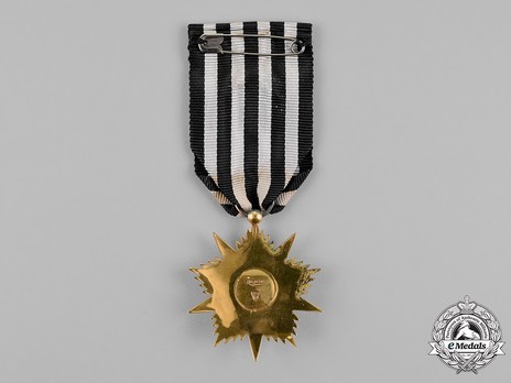  Order of Glory (Nishan-i-Iftikhar), Gold Star Reverse