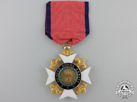 Royal Order of Francis I,  II Class Knight's Cross Obverse