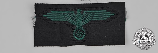 Waffen-SS Camouflage Cloth Cap Eagle (Spring pattern) Obverse