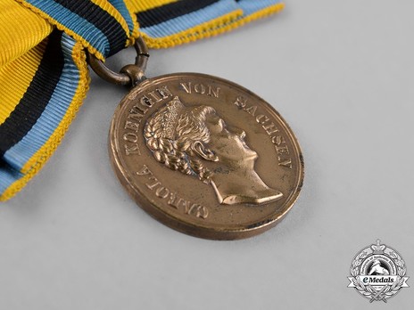 Crown Princess Carola Medal, Type III, in Bronze Obverse