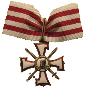 Military Order of the Bear Slayer, II Class Obverse