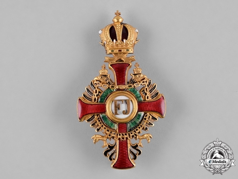 Order of Franz Joseph, Type II, Military Division, Officer (lower grade)