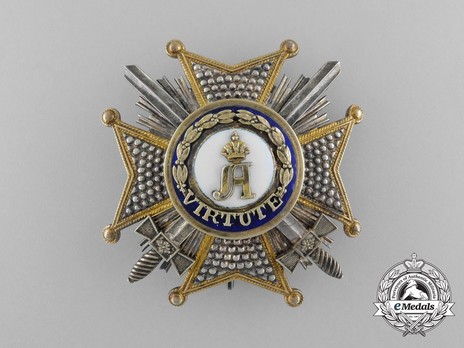Merit Order of Adolph of Nassau, Military Division, I Class Commander Breast Star Obverse