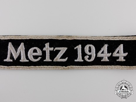 German Army Metz 1944 Cuff Title Obverse