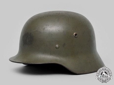 Waffen-SS Single Decal Steel Helmet M40 Profile