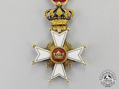 Order of Berthold I, Knight (in gold) Reverse