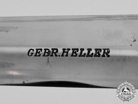 SA Standard Service Dagger by Gebr. Heller (maker marked) Maker Mark