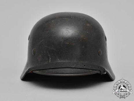 German Army Steel Helmet M40 (Single Decal version) Front
