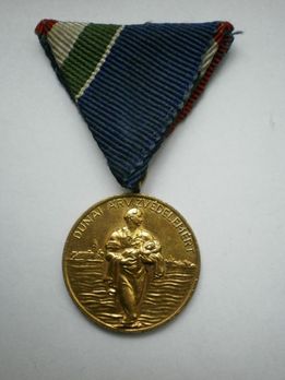 Flood Protection Medal (1956) Obverse