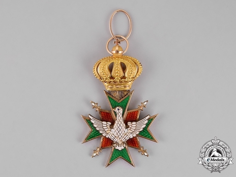 Order of the White Falcon, Type II, Civil Division, Grand Cross Obverse