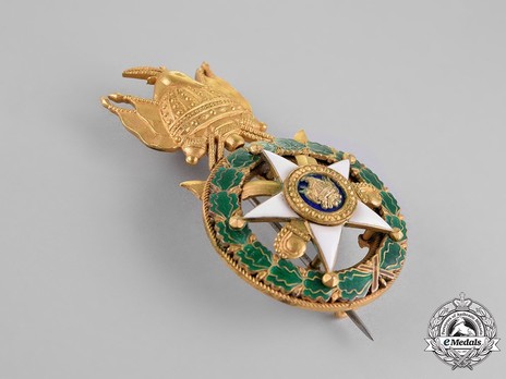 Order of Skanderbeg, Type I, Officer's Cross Obverse