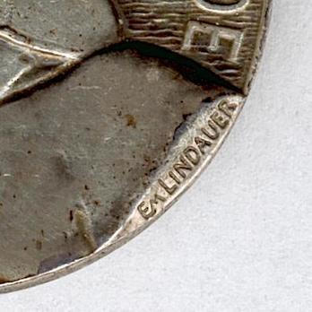 Silver Medal (stamped "EM LINDAUER," 1929-) (Silvered bronze by Monnaie de Paris) Details
