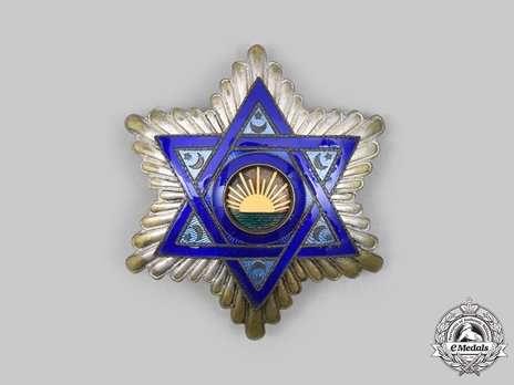 Order of Mehdi, Type II, Grand Cross Breast Star