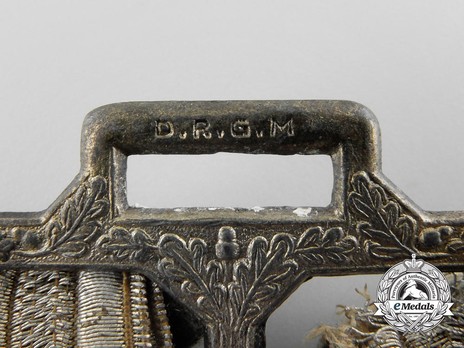 German Army Dagger Hangers Frame Detail