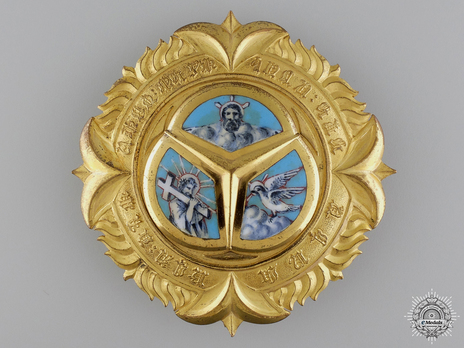 Order of the Holy Trinity, Grand Cross Breast Star Obverse