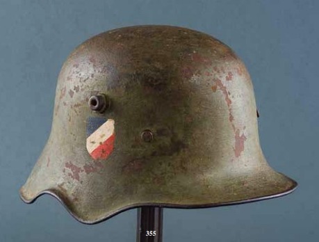 German Army Transitional Steel Helmet M18 (Cut-Out version) Right Side