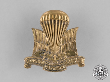 Canadian Parachute Corps Other Ranks Cap Badge Obverse
