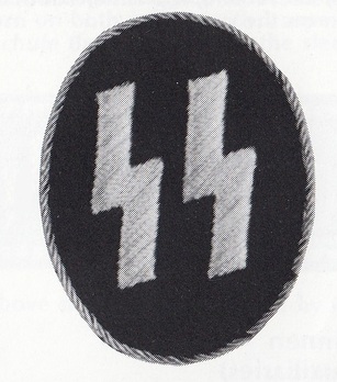 Waffen-SS Female Auxiliaries Breast Insignia Obverse