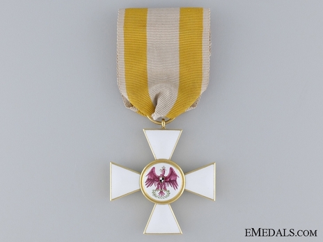 Order of the Red Eagle, Type IV, Civil Division, III Class Cross (in gold) Obverse