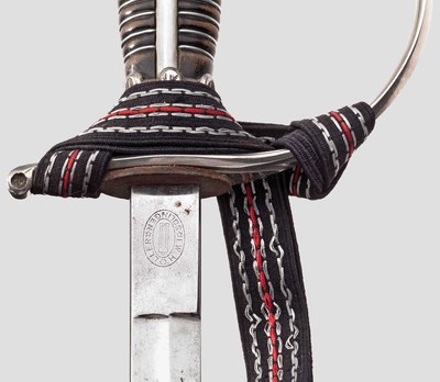German Police Officer's Sword by F. W. Höller Maker Mark