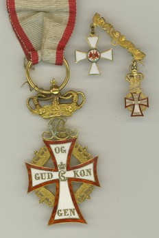 Order of Dannebrog, Knight (Christian VIII) Obverse