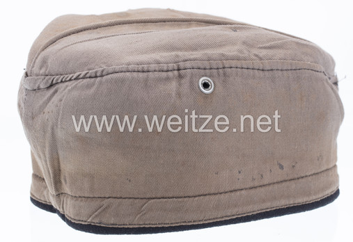 German Army Panzer Signals Officer's Field Cap M38 Inside Out