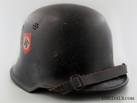 German Police Helmet M34 Profile