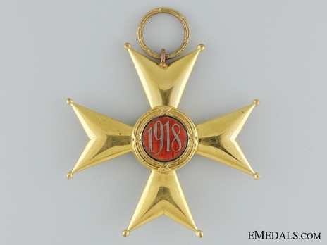Order of Polonia Restituta, Grand Cross (1921-1939) Reverse