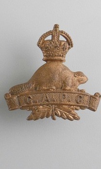 Army Pay Corps Other Ranks Collar Badge (with Single Leaf) Single