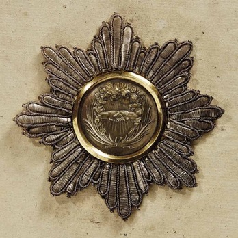Concordia Order, Grand Cross Breast Star (in silver) Obverse