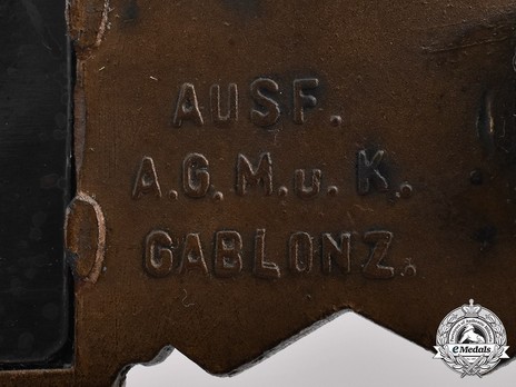 Close Combat Clasp, in Bronze, by A.G.M.u.K. Detail