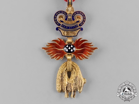 Order of the Golden Fleece, Neck Decoration (in Gold, by Rothe, c. 1880) 
