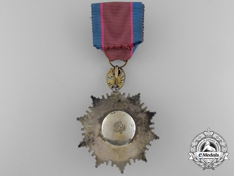 Order of Culture, Officer, II Class, Reverse 