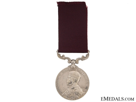Silver Medal (with King George V Kaisar-I-Hind effigy) Obverse