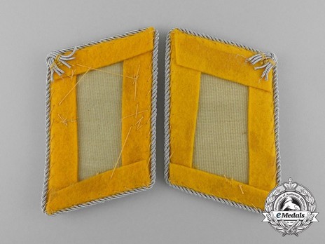Luftwaffe Flying Troops Oberstleutnant Collar Tabs Reverse