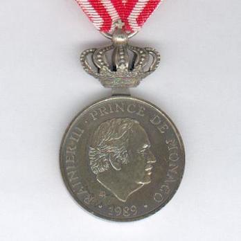 Silver Medal (stamped "ER") Obverse