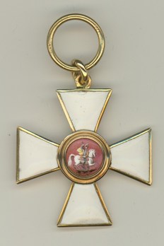 Order of Saint George IV Class Badge (in gold) Obverse