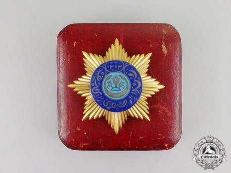 Order of Noble Bukhara, I Class, III Grade Case of Issue