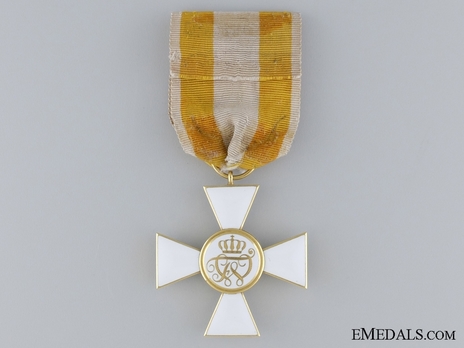 Order of the Red Eagle, Type IV, Civil Division, III Class Cross (in gold) Reverse
