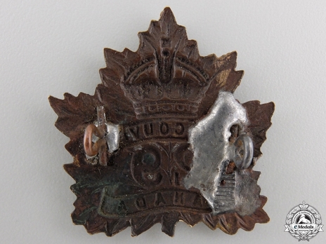 29th Infantry Battalion Other Ranks Cap Badge Reverse