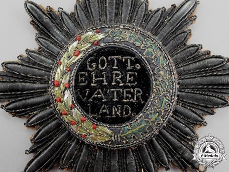Grand Cross Breast Star (embroidered) Obverse Detail