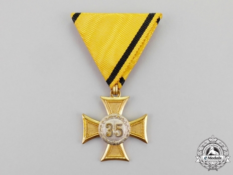 Military Long Service Cross, I Class (for 35 Years)