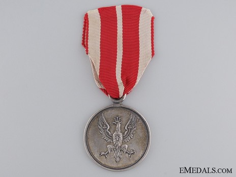 Frankfurt Waterloo Medal in Silver Obverse