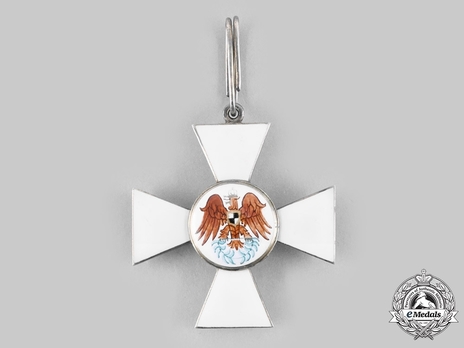 Order of the Red Eagle, Type V, Civil Division, II Class Cross (in silver gilt) Obverse